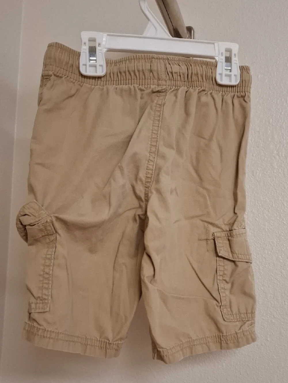 Epic Threads Khaki Cargo Shorts with Drawstring Waist
